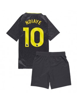 Everton Iliman Ndiaye #10 Auswärts Trikotsatz für Kinder 2024-25 Kurzarm (+ Kurze Hosen)